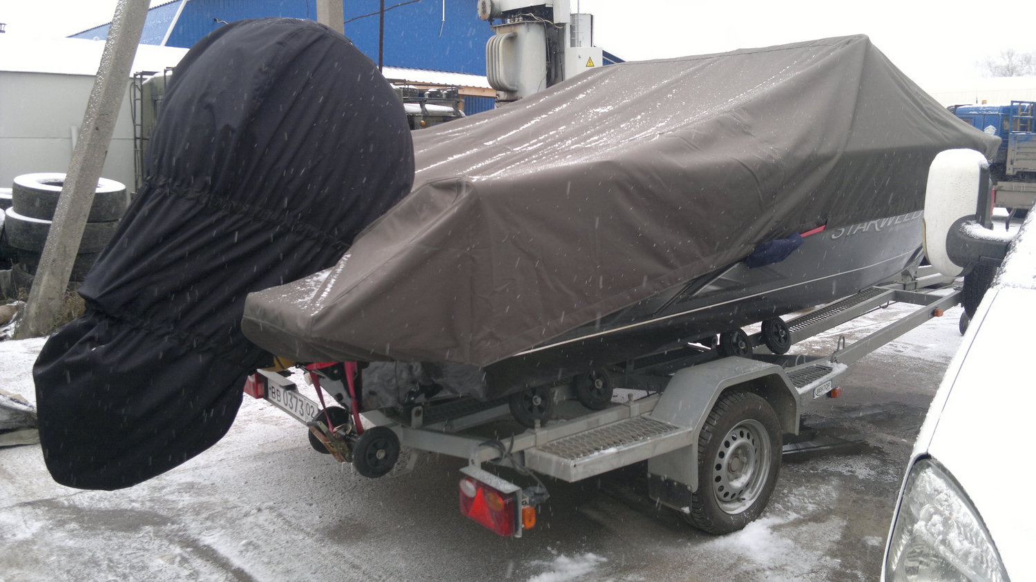 Стояночные тенты на катера